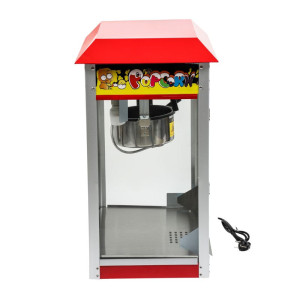 Professional Popcorn Machine 1400 W — Stainless Steel Kettle