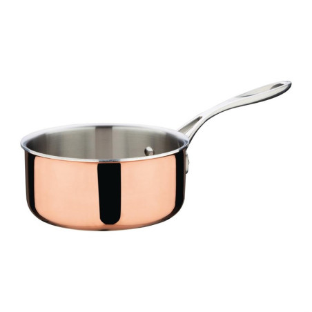 Triple Wall Copper Induction Casserole - Ø160 mm Vogue