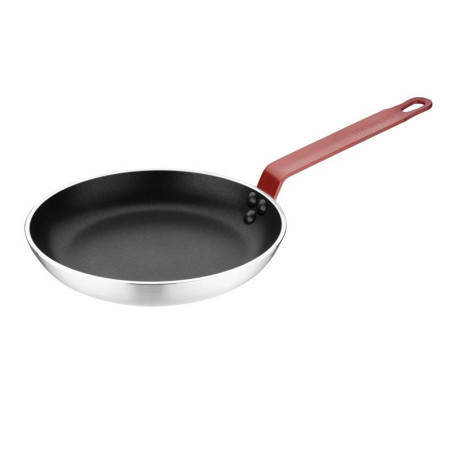 Aluminium Non-Stick Frying Pan with Red Handle Ø 240mm Hygiplas