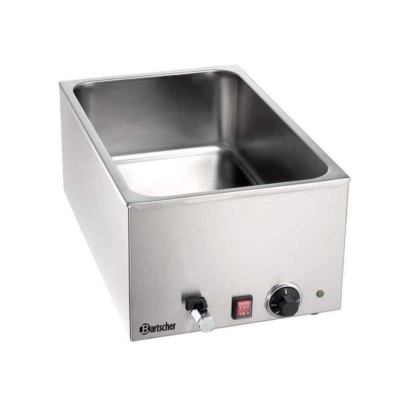 Bain-Marie GN 1/1 with Drain Tap - Ref BR200240