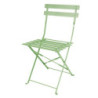 Light Green Steel Folding Chairs - Comfort and Durability