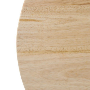 Round Natural Wood Table Top 600 mm Bolero DY738 - Essential Professional Kitchen