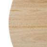 Plateau de Table Rond Bois Naturel 600 mm Bolero DY738 - Essentiel Cuisine professionnelle