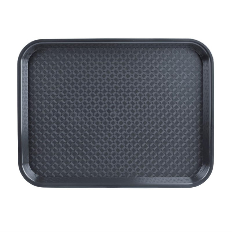 Self-service anthracite tray 305 x 415 mm: quality and versatility.