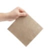 Recycled 2-Ply Snacking Napkins 330 mm Kraft - Pack of 2000