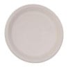 Compostable oval plates made of bagasse 198 mm - Pack of 50, professional quality