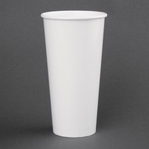 Paper Cold Drink Cups 625ml 90mm - Pack of 1000 recyclable, elegant & practical