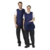 Schürze mit Tasche in Marineblau - Whites Chefs Clothing