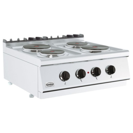 Electric Range 700 4 Plates - 400 V CombiSteel: Performance and Reliability