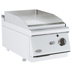 Plaque à Grill Gaz Chrome Lisse 6500 W - Cuisine professionnelle CombiSteel