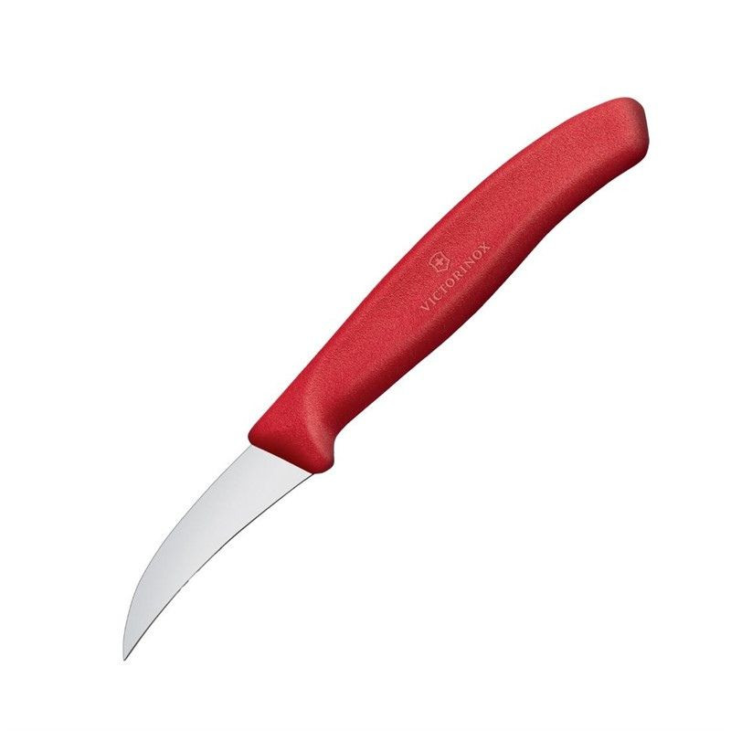 Messer Vogelschnabel 8 cm Rot Victorinox - Präzision und professionelle Qualität.