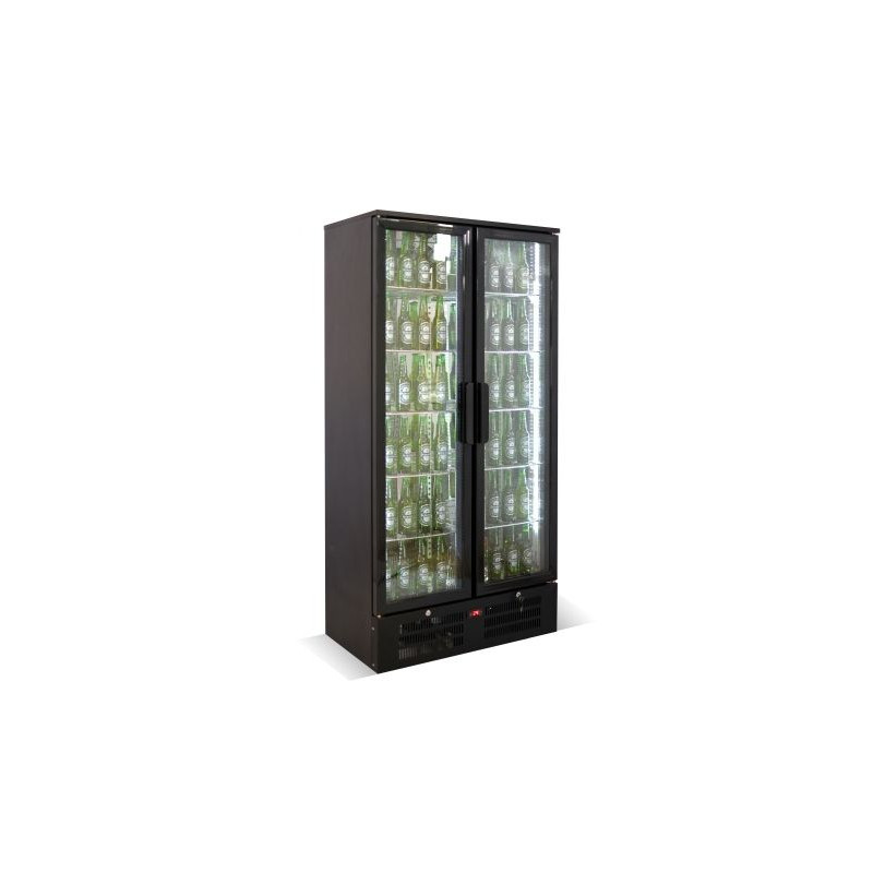 Black High Refrigerated Back Bar - 458 L - CombiSteel