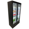 Black High Refrigerated Back Bar - 458 L - CombiSteel