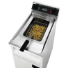 CombiSteel Electric Fryer - 12 L professional stainless steel