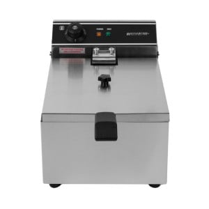 Professional Deep Fryer 10 L 3000 W Stainless Steel — Thermostat