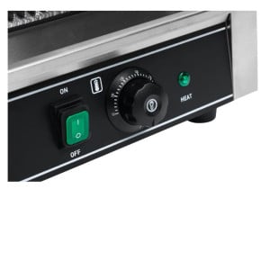 Grill Panini Pro 2200 W Gerillt 340x220 mm Inox
