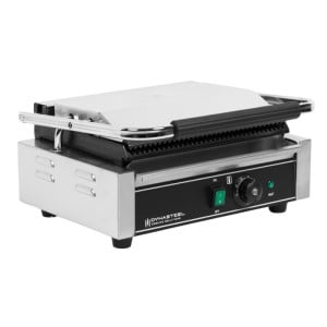 Grill Panini Pro 2200 W Grooved 340x220 mm Stainless Steel