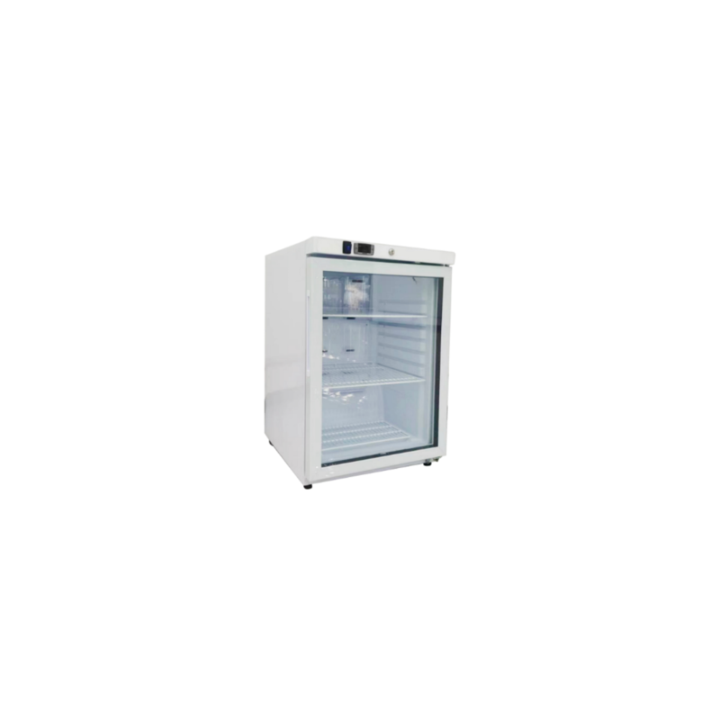 Mini Refrigerated Cabinet 200 L - Positive Glass Stainless Steel - Dynasteel