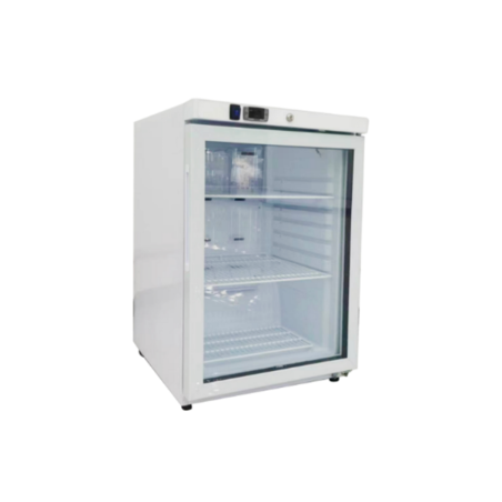 Mini Refrigerated Cabinet 200 L - Positive Glass Stainless Steel - Dynasteel