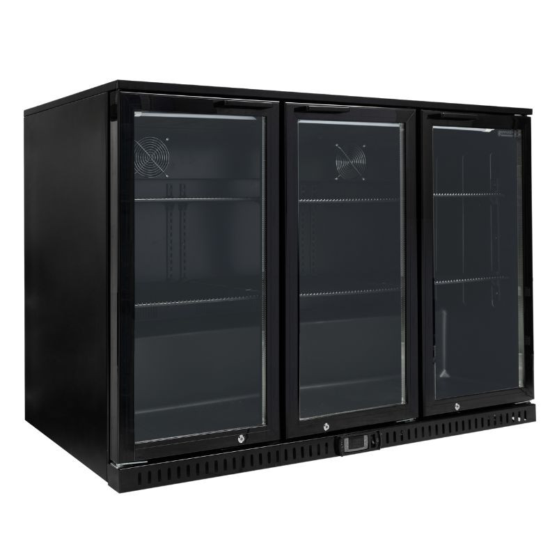 Refrigerated Back Bar Skinplate - 3 Swing Glass Doors - 328 L - Dynasteel Refrigerated Back Bar Skinplate - 3 Swing Glass Doors - 328 L - Dynasteel