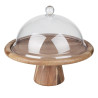Acacia Cake Stand Olympia: Natural Elegance & Environmental Respect