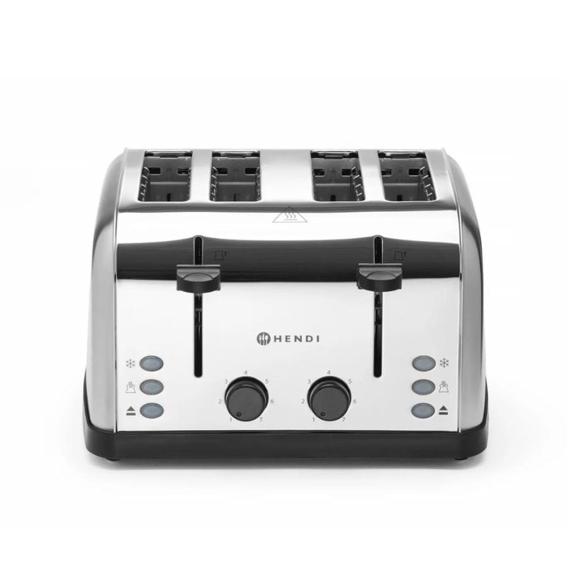 Toaster 4 Scheiben HENDI: Leistung und professionelle Effizienz