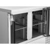 Positive Refrigerated Table - 2 doors and 2 GN 1/2 Drawers - Dynasteel