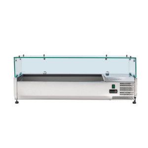 Kühlvitrine für Salat 5 x GN 1/4 - Dynasteel