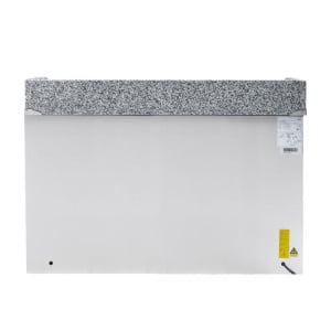 Compact Refrigerated Pizza Cabinet - 3 Glass Doors - Dynasteel