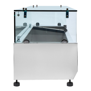 Refrigerated Countertop Saladette with Glass - 9 x GN 1/3 - Dynasteel