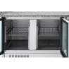 Kompakter Kühlschrank für Pizza - 3 Glastüren - Dynasteel