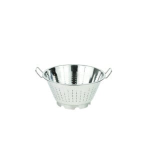 Konischer Seiher Fuß 36 cm Edelstahl Prof. Gastronomie