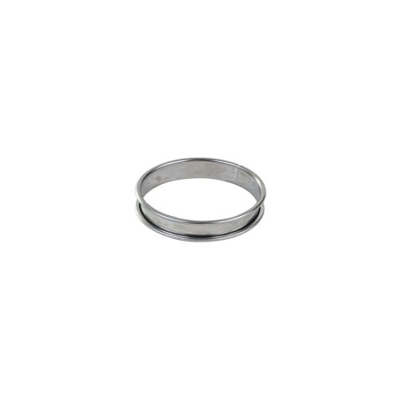 Stainless Steel Tart Ring Gobel ⌀120 mm Rolled Edge