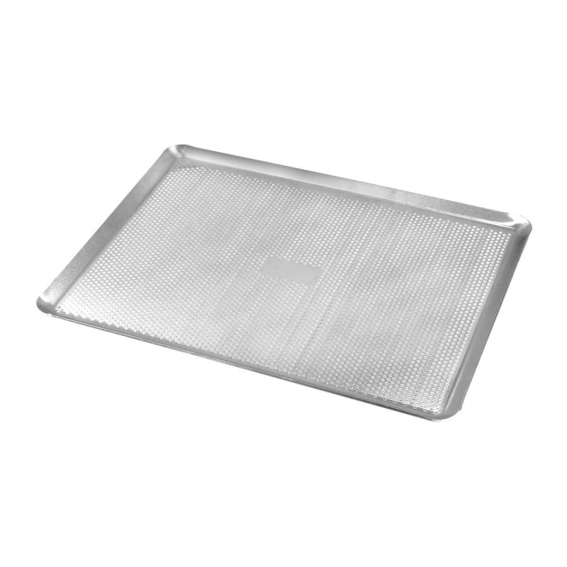 Plaque Pâtissière Perforée Aluminium Gobel - Conduction Thermique Optimal