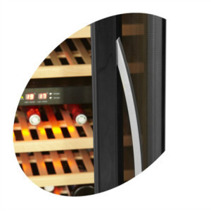 TEFCOLD Wine Cellar 110 bottles - Elegant Design