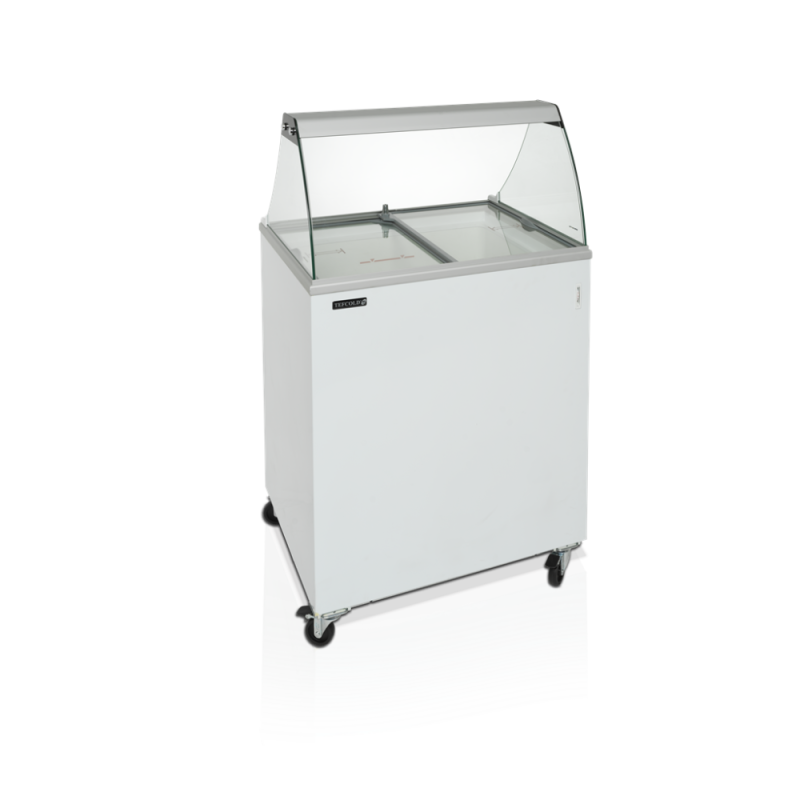 TEFCOLD Ice Cream Display - 191 L Sustainable Freezer