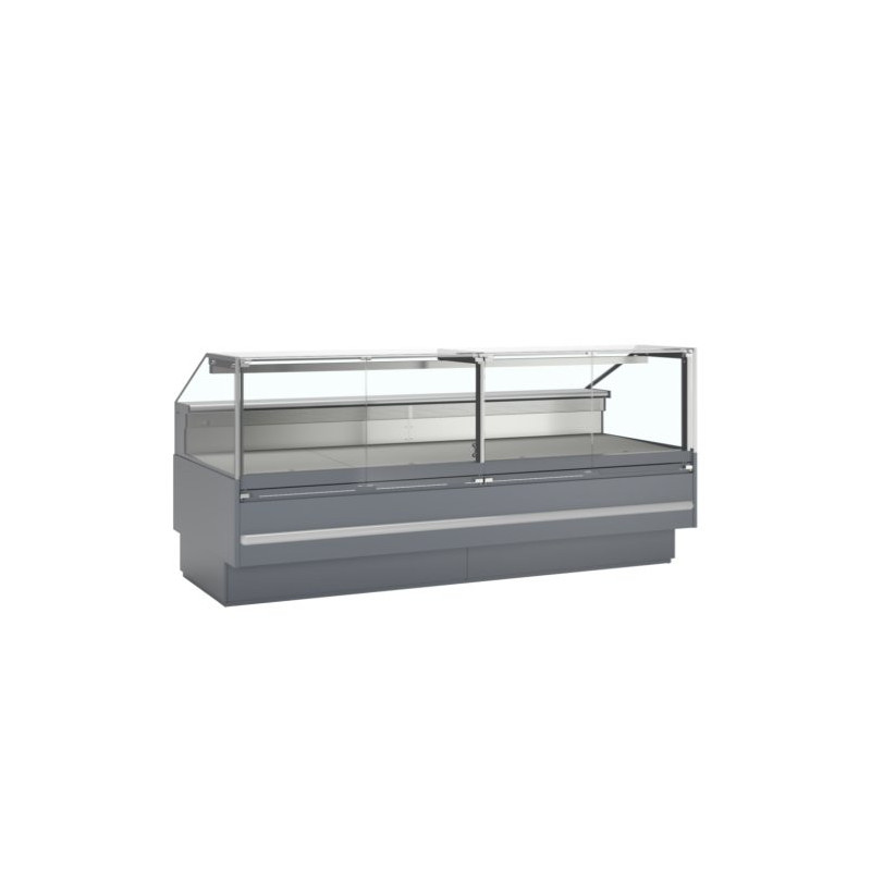 TEFCOLD SOCB25082A Refrigerated Display Case - 627 L: Modern design and ventilated cooling performance