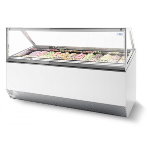 Millenium Ice Cream Display - 16 x 5 L CombiSteel - Efficient Professional Equipment