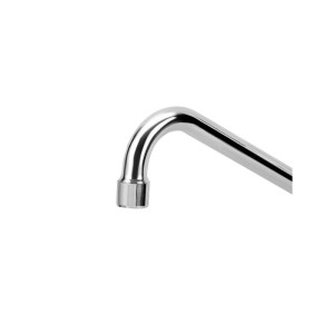 Dish Spray Faucet with Single-Hole Mixer with Gooseneck - Dynasteel