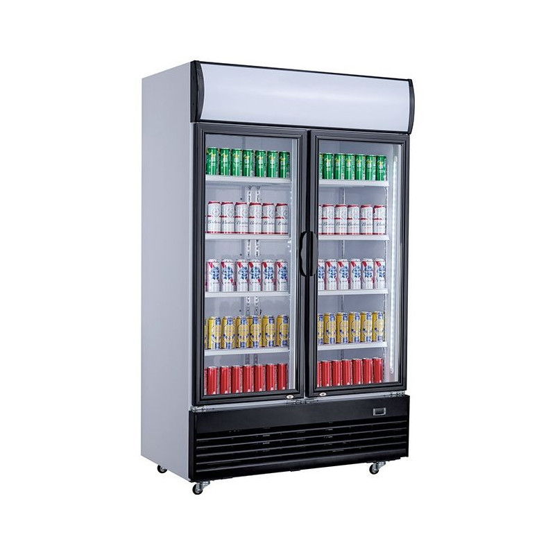 Drinks Cabinet - 2 Glass Doors - 1000 L