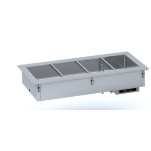 Bain-Marie Drop-In with Manual Water Filling - GN 1/1 - CombiSteel