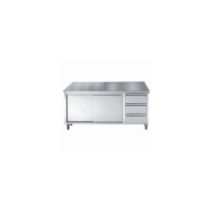 Professional Low Stainless Steel Furniture GN 1/1 - CombiSteel