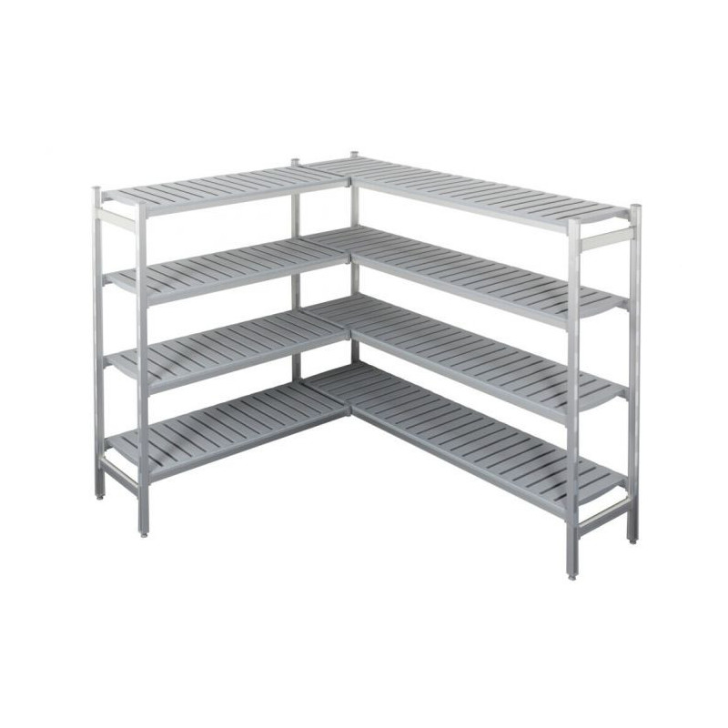 Shelving for Cold Room - L 2430 x D 450 mm CombiSteel: Practical and durable organization