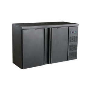 Refrigerated Back Bar 2 Doors 350 L - Combisteel - Black - CHR