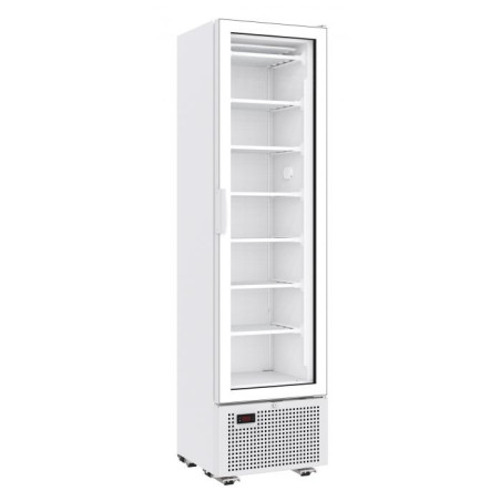 Armoire Réfrigérée Négative Blanche - 1 Porte Vitrée - 221 L - CombiSteel: Qualité et Performance Réunies