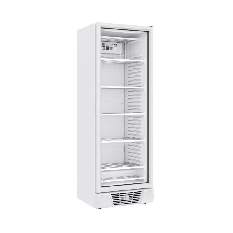 White Negative Refrigerated Cabinet - 1 Glass Door - 382 L - Combisteel - Professional Freezer