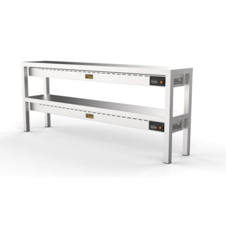 Ceramic Warming Shelf - 2 Levels - Combisteel | Professional Kitchen