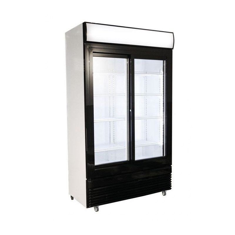 Armoire Réfrigérée Positive 2 Portes Vitrées - 780 L CombiSteel