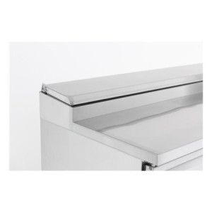 Saladette Réfrigérée 3 Portes - 8 Bacs GN 1/6 - 392 L CombiSteel