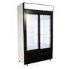 Vitrine Réfrigérée à Boissons 2 Portes Vitrées - 750 L